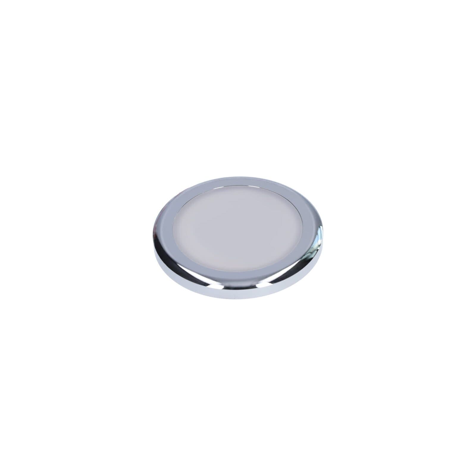 Lampa sufitowa okrągła chrom Ø70 3W 12V — widok 2
