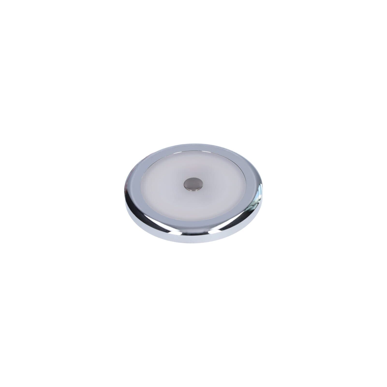 Lampa sufitowa okrągła chrom Ø72 3W TOUCH 12V — widok 2