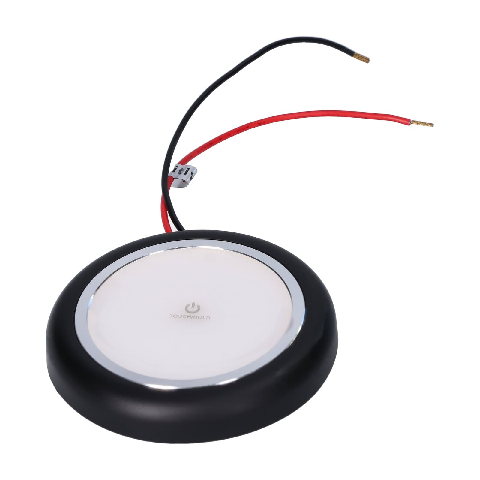 Lampa sufitowa okrągła czarna Ø75 3W TOUCH — widok 3