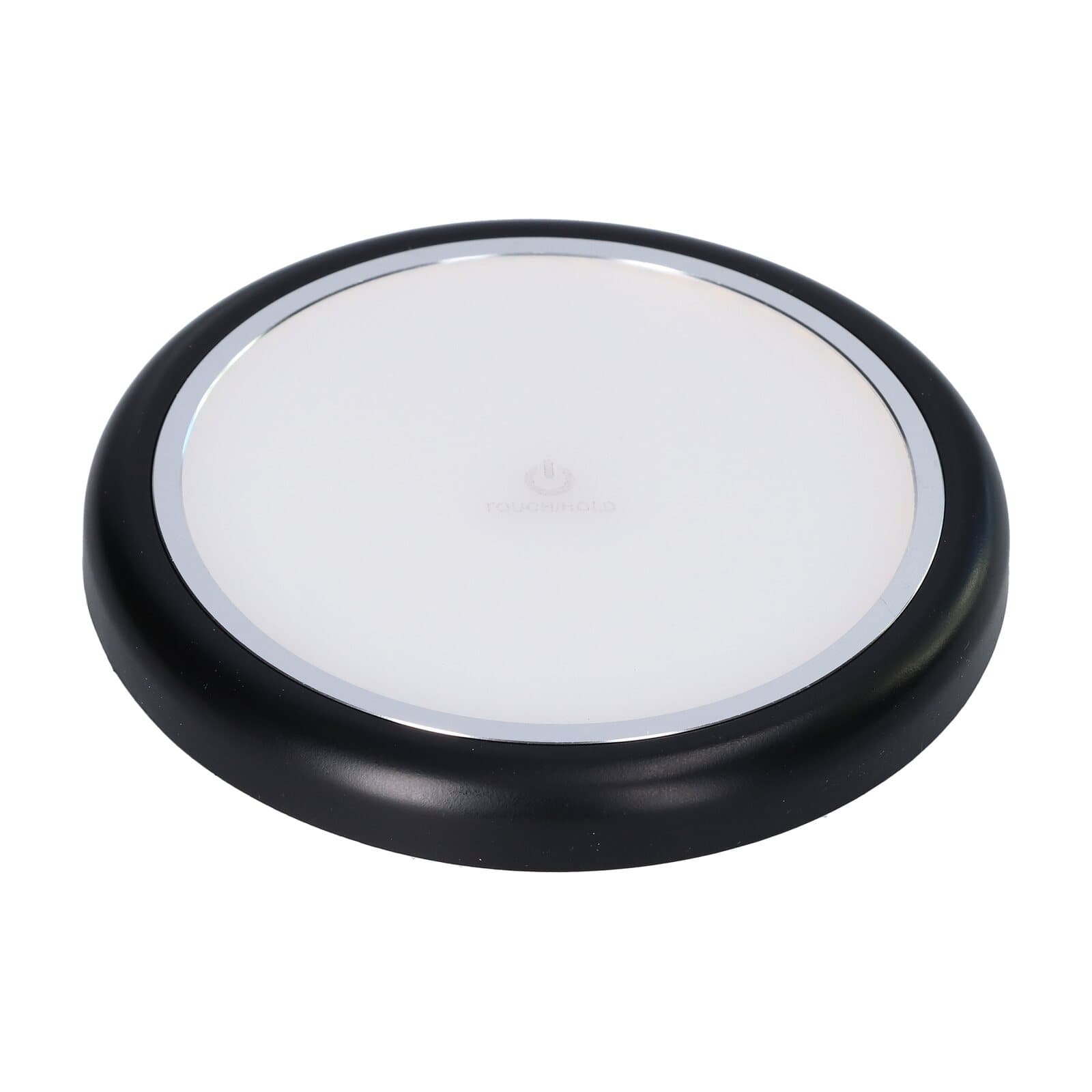 Lampa sufitowa okrągła czarna Ø105 4W TOUCH